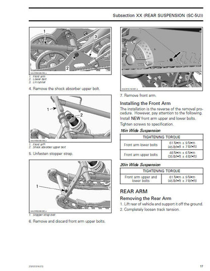 Skidoo ACE 600 900 Snowmobile Service Manual sample page from service manual