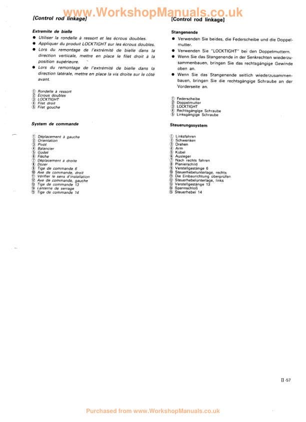 Kubota KH 36 41 51 61 66 91 101 151 Excavator Service Manual sample page showing repair procedures