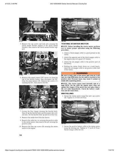 Arctic Cat ZR Riot Norseman Alpha One Snowmobile Service Manual sample page showing schematics and diagrams