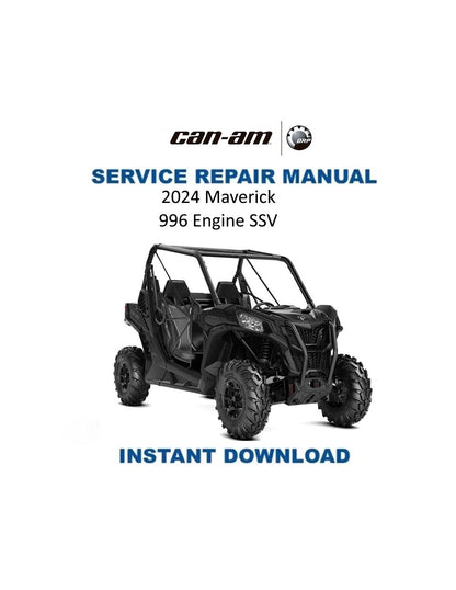 Can Am Maverick 996 Engine Service Manual 2024-2025 - Service Manual PDF Instant Download