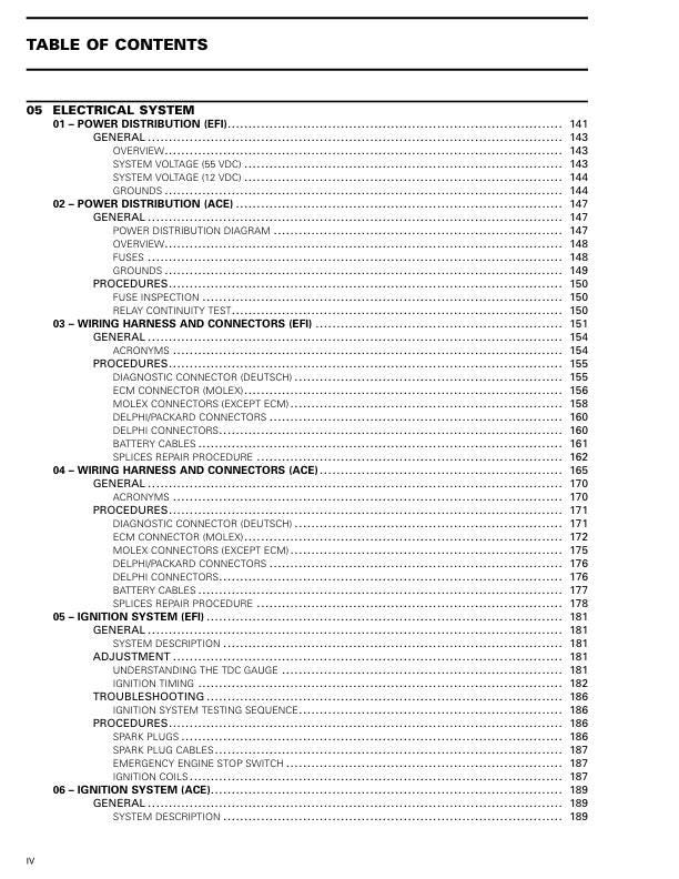 Skidoo Tundra 600 900 Snowmobile Service Manual sample page showing repair procedures