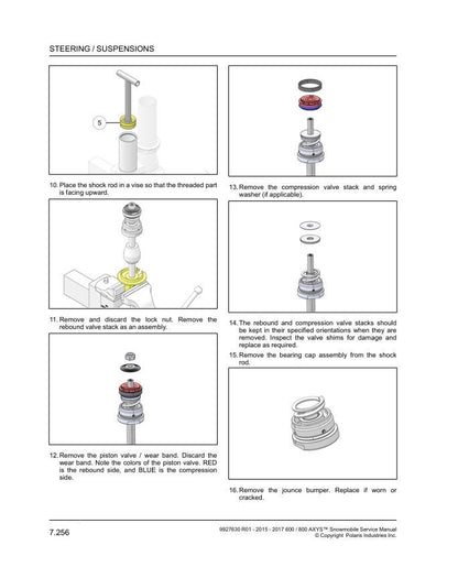 2015-2017 Polaris Rush Switchback XCR RMK 600 800 Snowmobile Service Manual | 2015-2017 - sample page 9