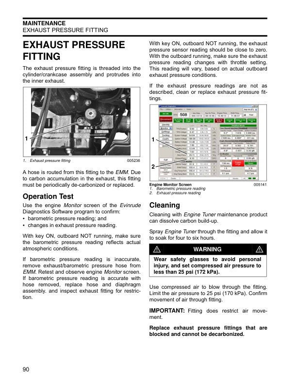 Evinrude ETEC 115-200 Outboard Service Manual | 2007-2010 - sample page 5