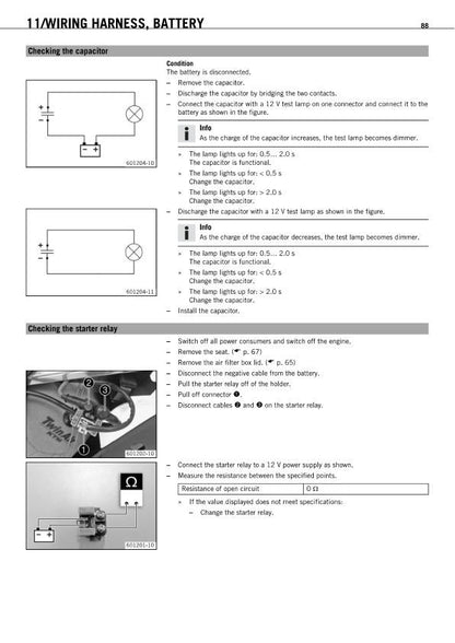 KTM SXF 350 SXF350 Motorcycle Service Manual | 2011-2015 - sample page 8