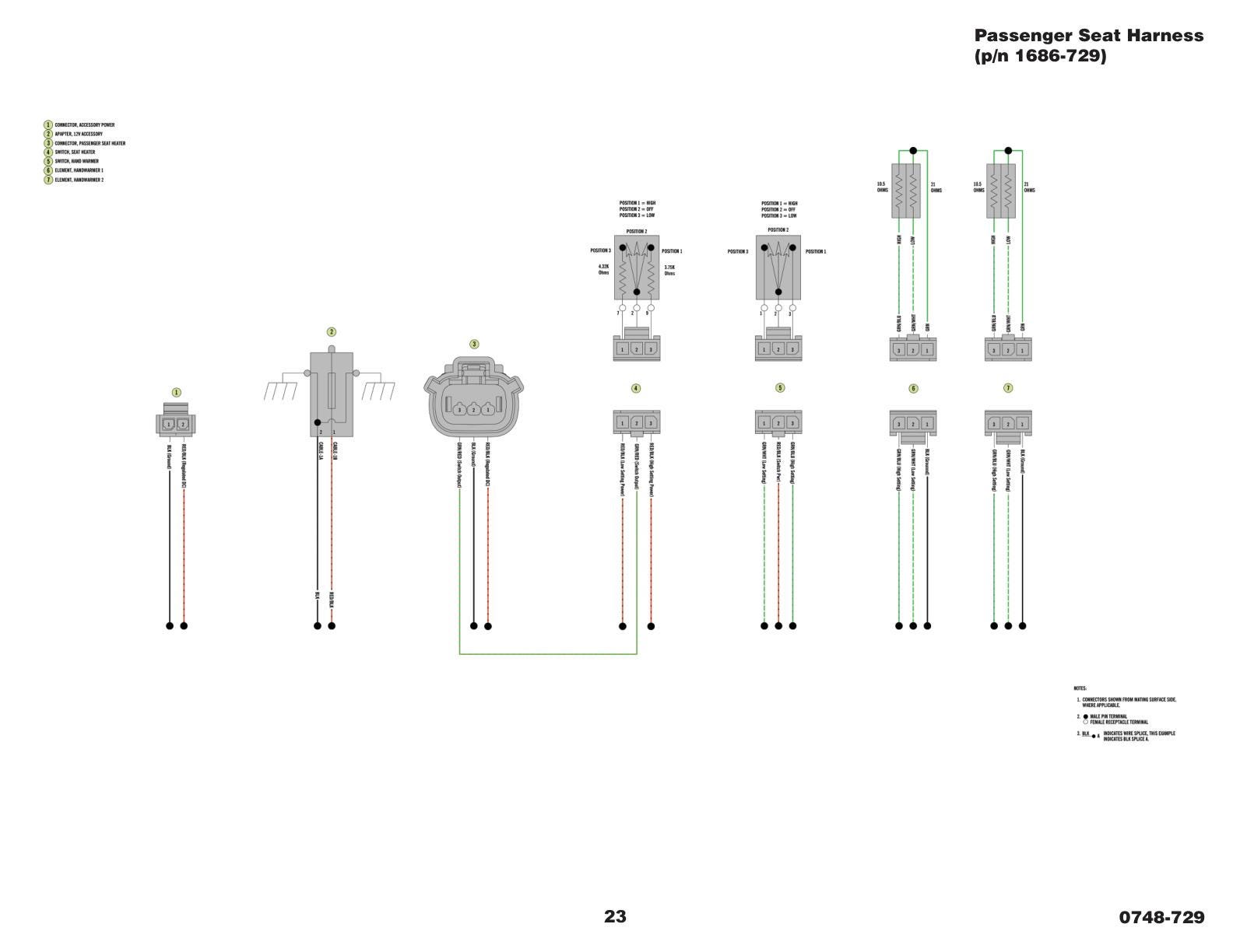 Arctic Cat Snowmobile Wiring Diagrams sample page showing repair procedures