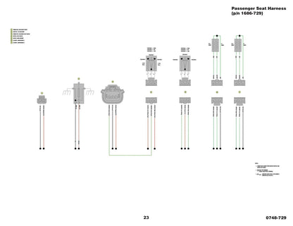 Arctic Cat Snowmobile Wiring Diagrams sample page showing repair procedures