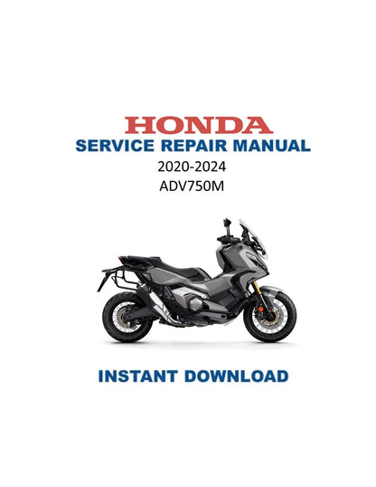 Honda ADV 750 Scooter Service Manual 2020-2024 - Service Manual PDF Instant Download