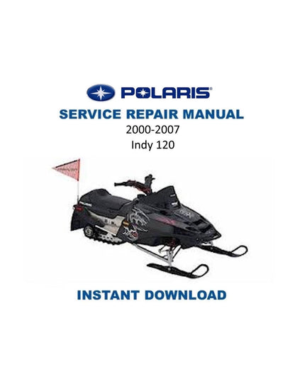 Polaris Indy 120 Snowmobile Service Manual 2000-2007 - Service Manual PDF Instant Download