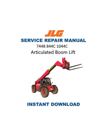 JLG Lull 644B 844C 1044C Telehandler Service Manual - Service Manual PDF Instant Download