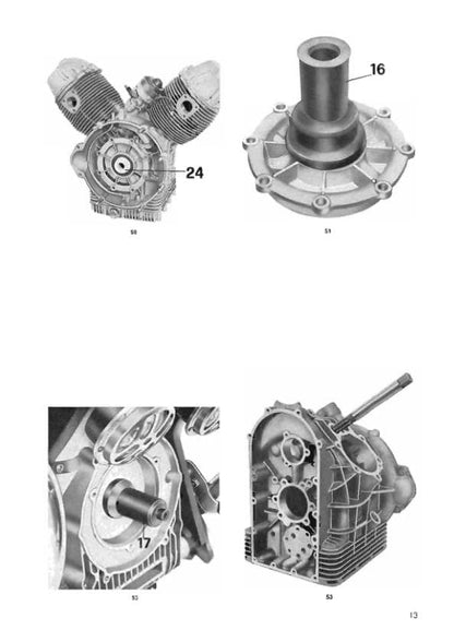 Moto Guzzi V7 Sport 750 850 Motorcycle Service Manual sample page from service manual