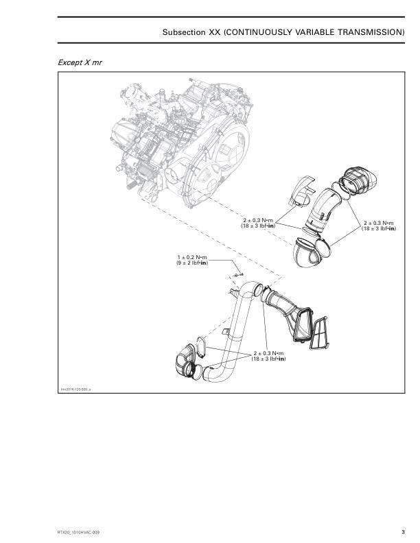 Can Am Defender 900 1000 HD5 HD8 HD10 Service Manual sample page from service manual