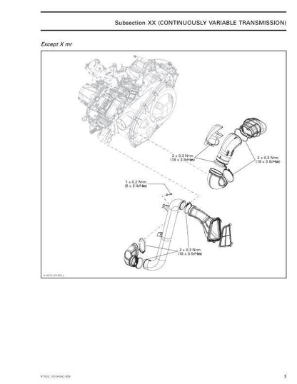 Can Am Defender 900 1000 HD5 HD8 HD10 Service Manual sample page from service manual