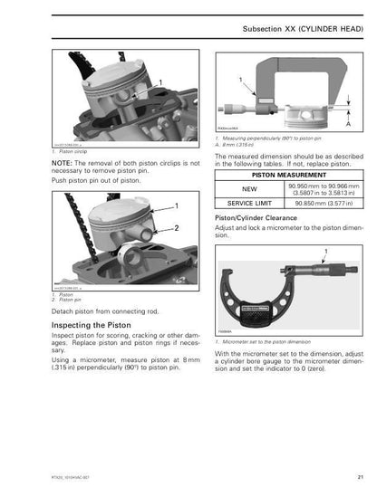 Can Am Defender PRO 900 1000 HD5 HD8 HD10 Service Manual sample page from service manual