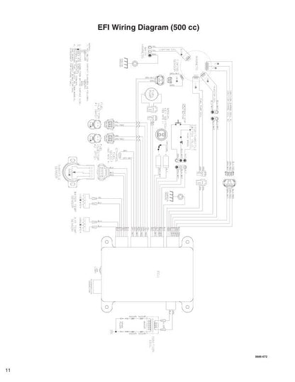 Arctic Cat Snowmobile Wiring Diagrams sample page from the repair manual