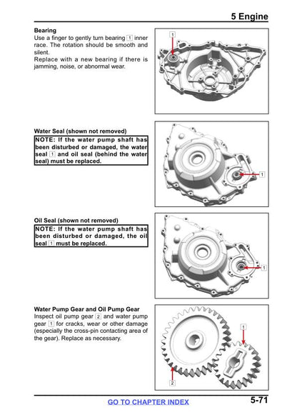 CFMOTO CFORCE 800 850 1000 Service Repair Manual sample page with diagrams and specifications