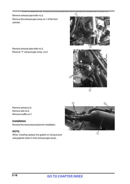 CFMOTO CFORCE CF800-2 Service Repair Manual sample page with diagrams and specifications