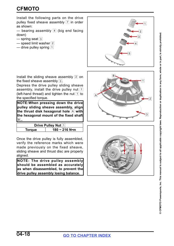 CFMOTO UFORCE 600 UTV Service Manual | 2025-2026 - sample page 4