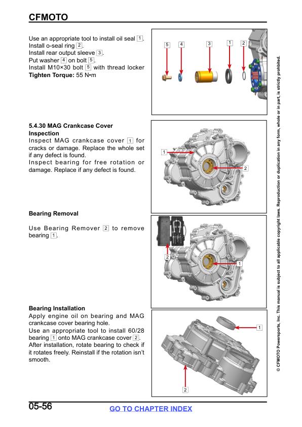 CFMOTO UFORCE 600 UTV Service Manual | 2025-2026 - sample page 6
