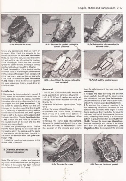 BMW F800 Twin K70 K71 K72 K73 K75 Service Manual sample page from the repair manual