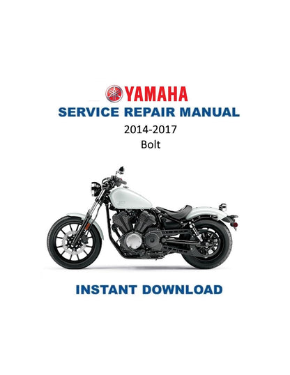 Yamaha Bolt 950 Motorcycle XVS950C Service Manual 2014-2017 - Service Manual PDF Instant Download