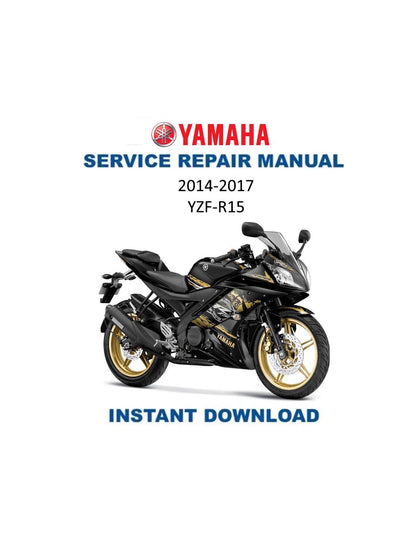 Yamaha YZF-R15 Motorcycle Service Manual 2014-2017 - Service Manual PDF Instant Download