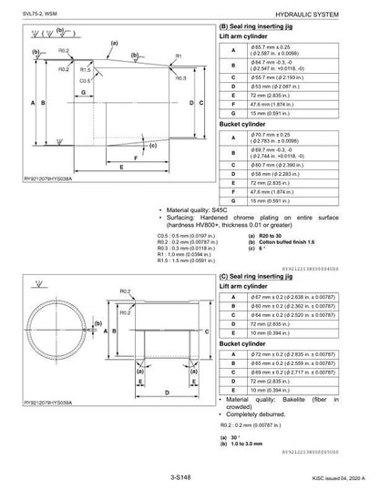 Kubota SVL75 2 Compact Track Loader Service Manual sample page from the repair manual