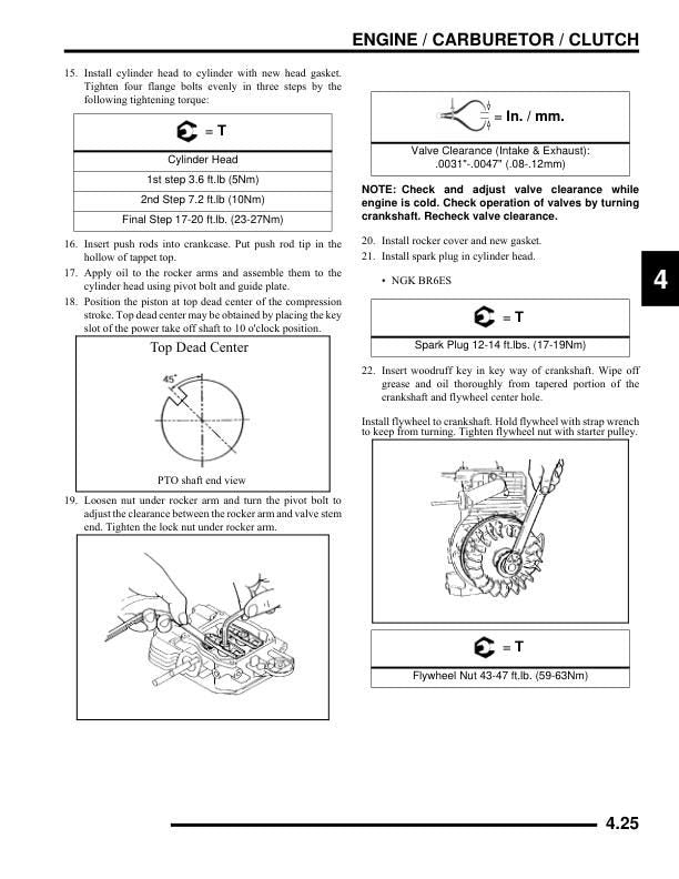 Polaris Indy 120 Snowmobile Service Manual sample page with diagrams and specifications
