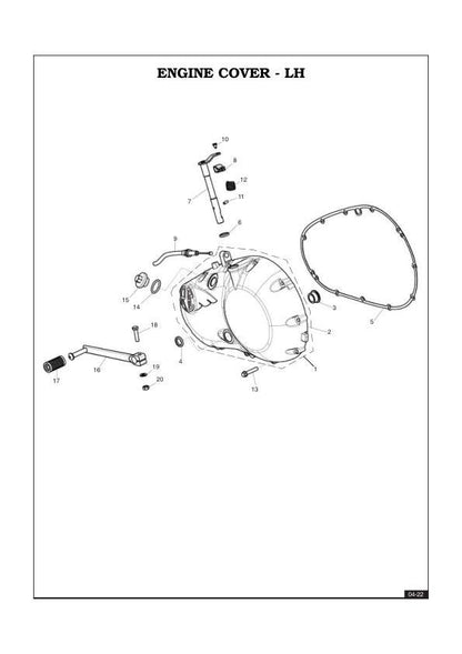 Royal Enfield Bullet Classic Electra EFI Service Manual sample page from service manual