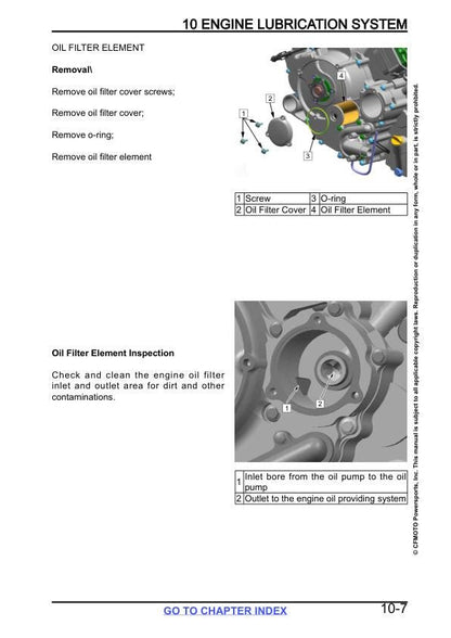 CFMOTO ZFORCE 800 Trail Service Manual sample page showing schematics and diagrams