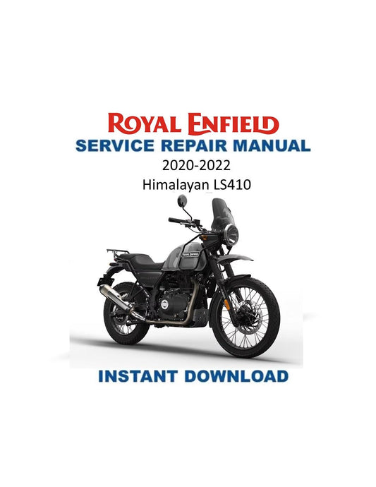 Royal Enfield Himalayan LS410 Motorcycle Service Manual 2020-2022 - Service Manual PDF Instant Download