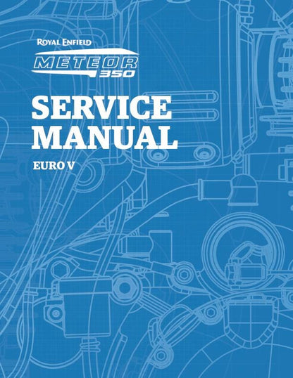 Royal Enfield Meteor 350 Motorcycle Service Manual factory service manual title page
