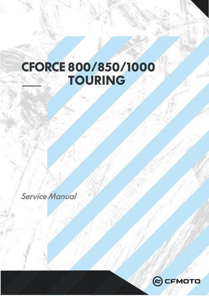 CFMOTO CFORCE 800 850 1000 Service Repair Manual factory service manual title page