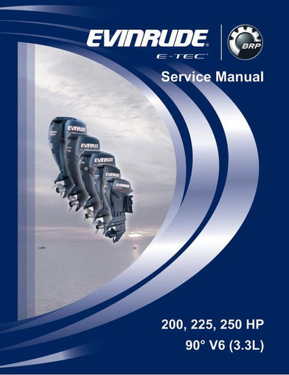 Evinrude E-TEC 200 225 250 Outboard Service Manual | 2008-2012 - sample page 2
