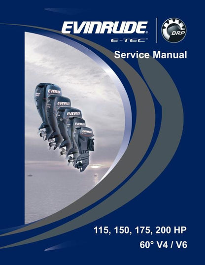 Evinrude E-TEC 115 150 175 200 Service Manual factory service manual title page