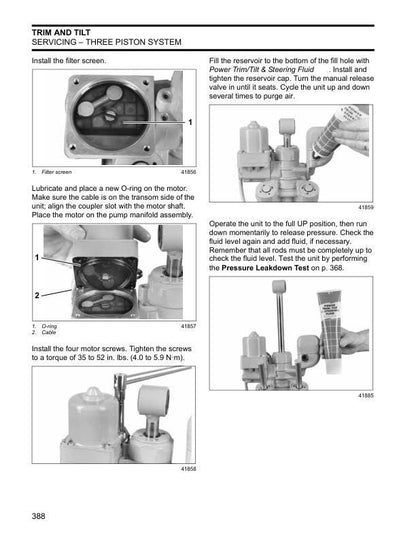 Evinrude E-TEC 115 150 175 200 Service Manual sample page from the repair manual