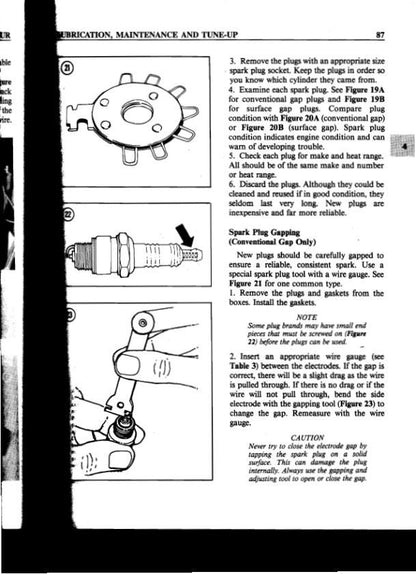 Johnson Evinrude 2-40 HP Outboard Service Manual | 1973-1990 - sample page 5