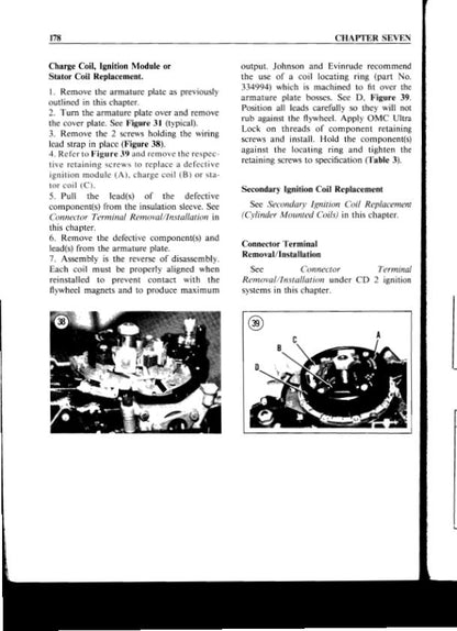 Johnson Evinrude 2-40 HP Outboard Service Manual | 1973-1990 - sample page 8