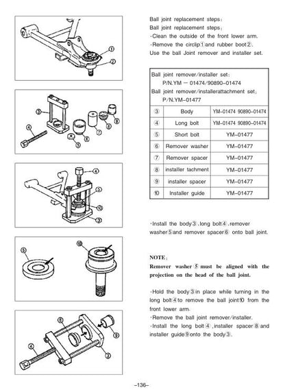 Jianshe JS400 ATV Service Manual sample page from the repair manual