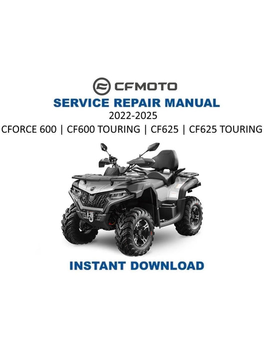 CFMOTO CFORCE CF600 CF625 Service Repair Manual 2022-2025 - Service Manual PDF Instant Download