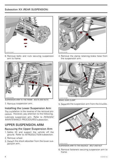 Can Am Defender Traxter HD8 HD10 Service Manual sample page from the repair manual