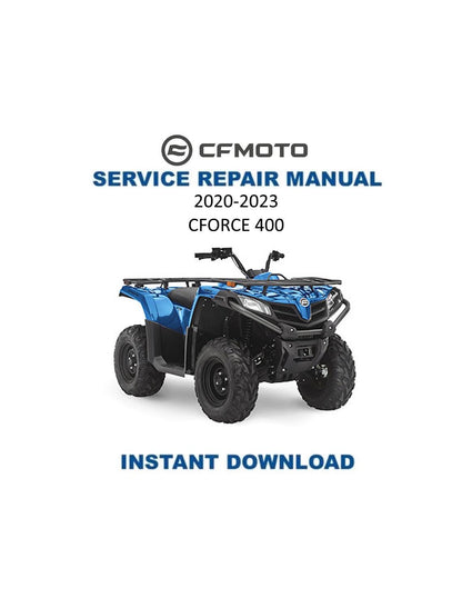 CFMOTO CFORCE 400 Service Repair Manual 2020-2023 - Service Manual PDF Instant Download