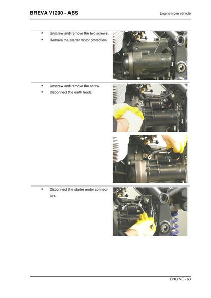 Moto Guzzi Breva 1200 | 1200 ABS Motorcycle Service Manual | 2013-2016 - sample page 5