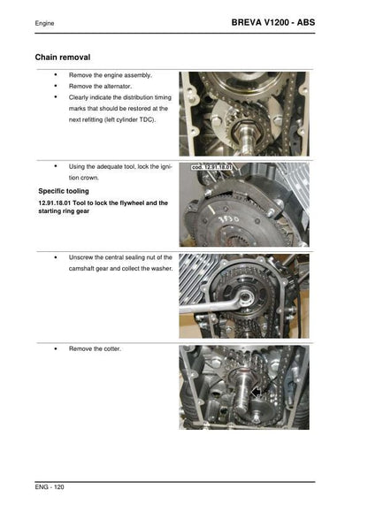 Moto Guzzi Breva 1200 | 1200 ABS Motorcycle Service Manual | 2013-2016 - sample page 7