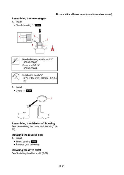 Yamaha F200B F250H FL200B FL250H Outboard Service Manual | 2021-2025 - sample page 9