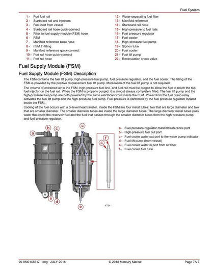Mercury 175 200 225 250 300 SeaPro Pro XS Diagnostic Manual | 2016-2020 V6 V8 FourStroke | Instant Digital Download | PDF Outboard Service Manual | 2016-2020 - sample page 7