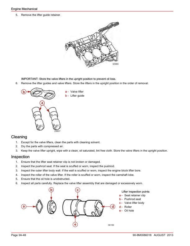 Mercury MerCruiser 4.3 TKS MPI Inboard Service Manual sample page with diagrams and specifications