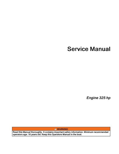 Sea-Doo 1630 ACE Engine Service Manual factory service manual title page