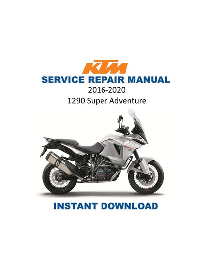 KTM 1290 Super Adventure Service Manual - Service Manual PDF Instant Download