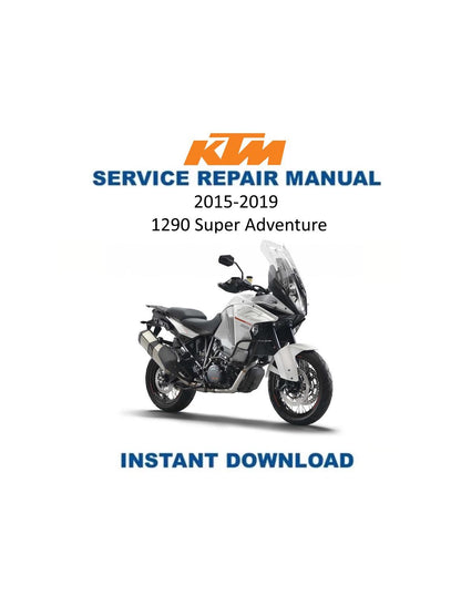 KTM 1290 Super Adventure Service Manual - Service Manual PDF Instant Download