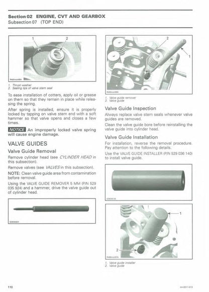 Can Am Commander 800R 1000 CanAm Service Manual sample page from service manual